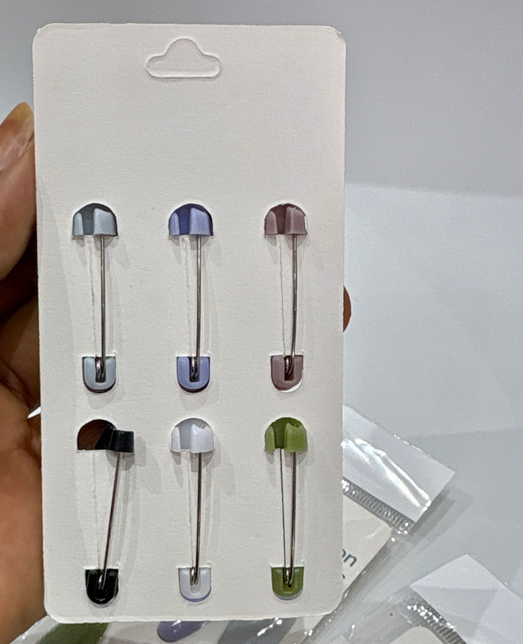 Attache Hijab Élégant- 6 pcs