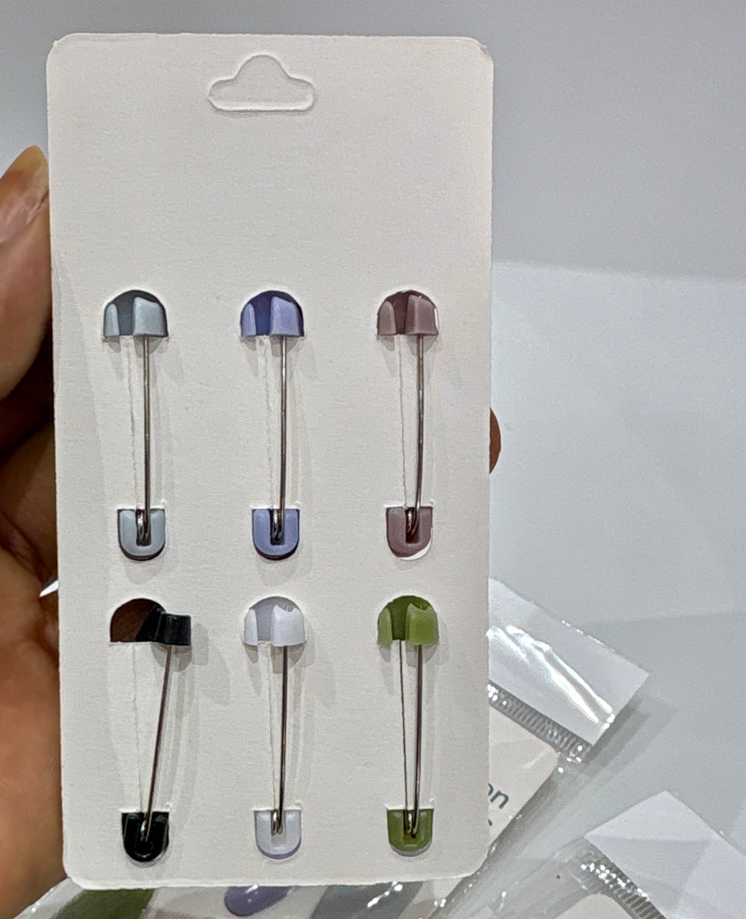 Attache Hijab Élégant- 6 pcs
